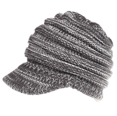 Women's Soft Knit Ponytail Beanie